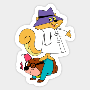 Secret Squirrel and Morocco Mole Sticker